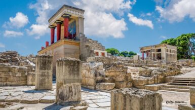 Palác Knossos na Krétě – nejznámější minojská památka ostrova